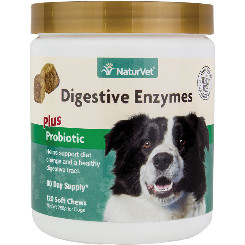 Naturvet Dog Digestive Enzyme Chew 70 Count
