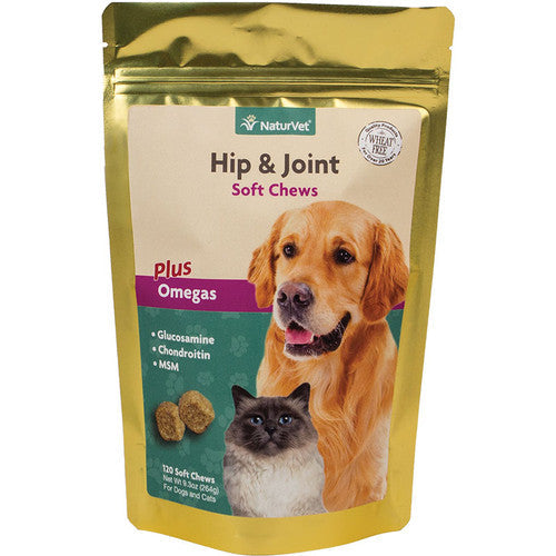 Naturvet Dog Hip & Joint Chew 120 Count