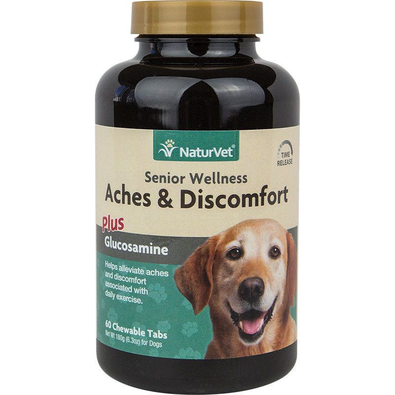 Naturvet Dog Senior Aches & Discomfort Tablet 60 Count