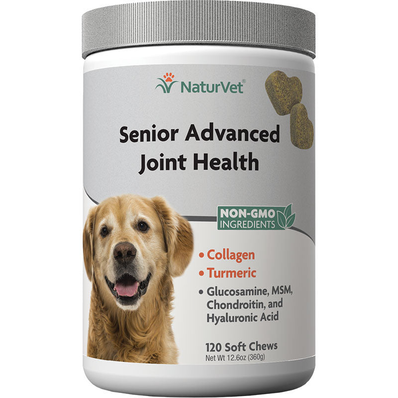 Naturvet Dog Senior Advanced Joint Health Chew 120 Count