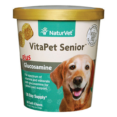 Naturvet Dog Vita Senior Chew 60 Count