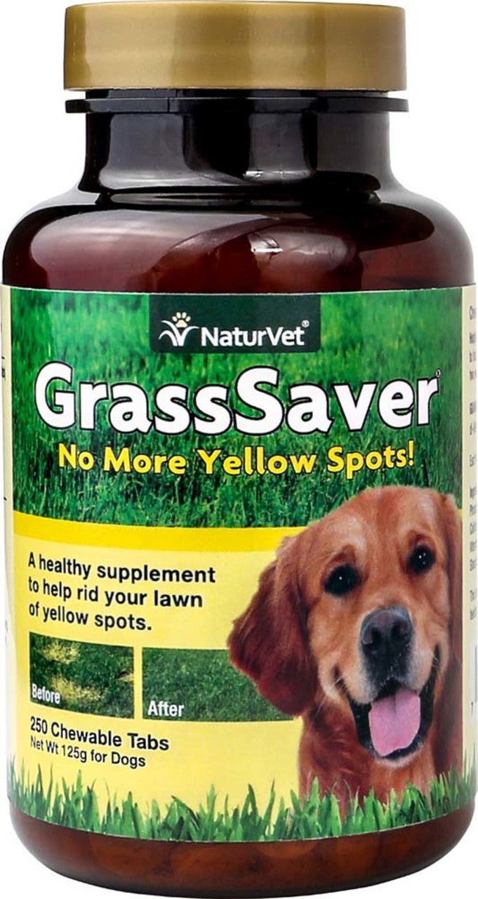 NaturVet GrassSaver Tablets 4.4 oz 250 ct - Dog