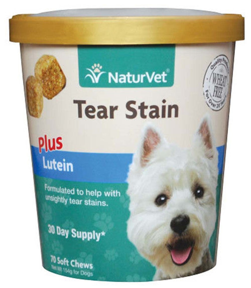 NaturVet Tear Stain Soft Chews 5.4 oz 70 ct - Dog
