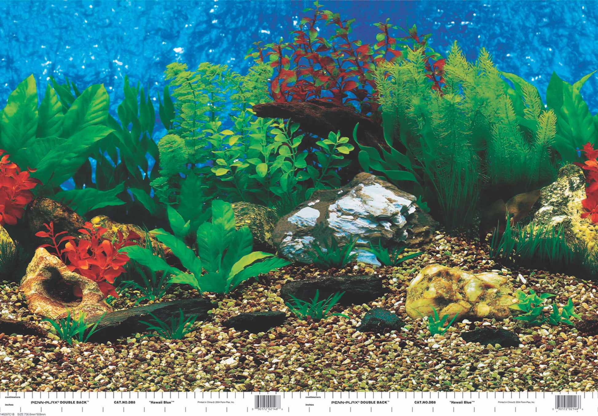 Penn-Plax Roll-A-Scene Double Sided Background Multi-Color 31.75 In X 50 ft 030172037320