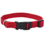 New Earth Soy Adjustable Dog Collar Cranberry 1 in x 18 - 26