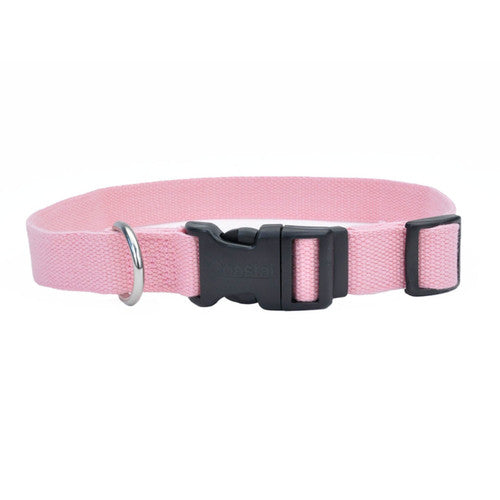 New Earth Soy Adjustable Dog Collar Rose 1 in x 18 - 26
