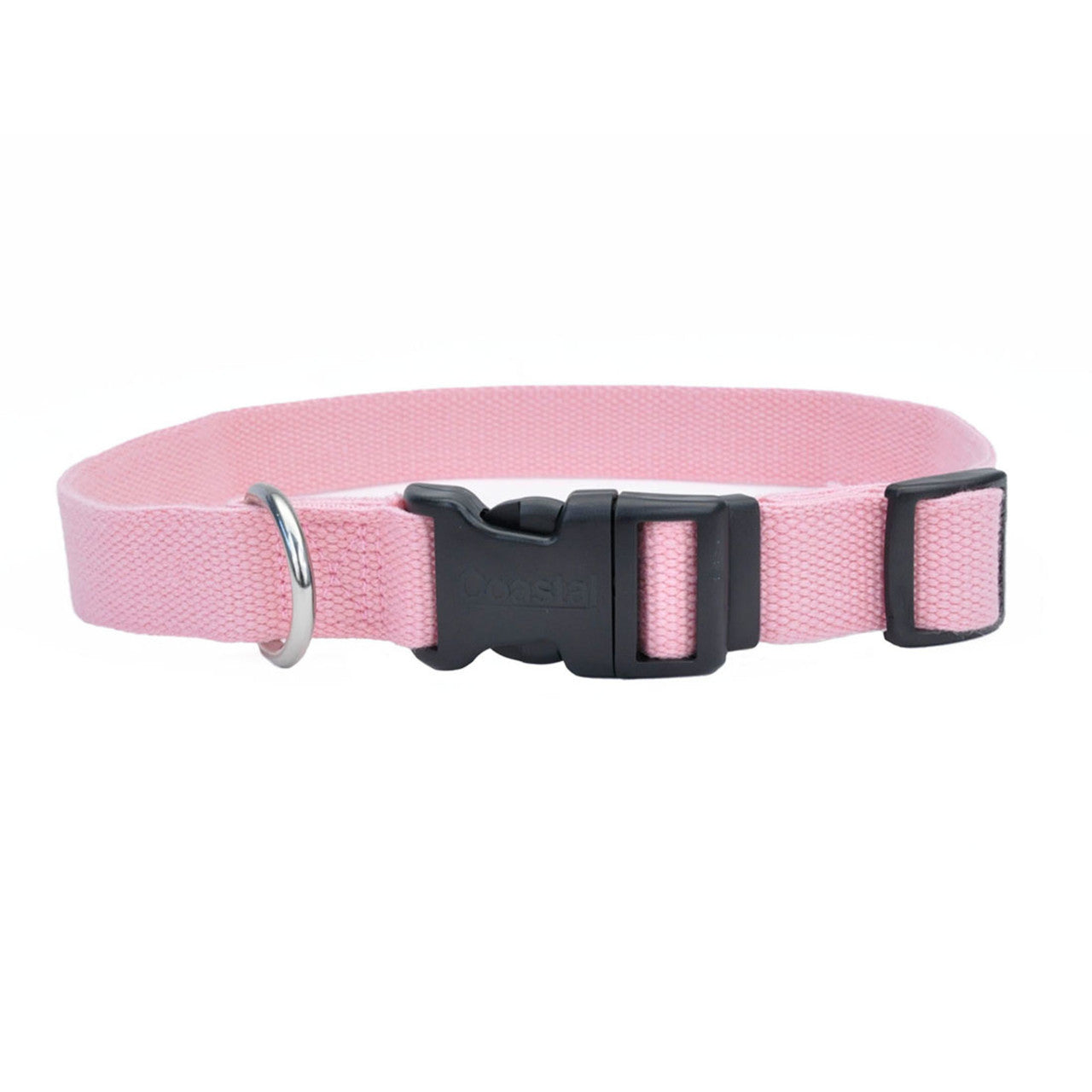 New Earth Soy Adjustable Dog Collar Rose 1 in x 18-26 in