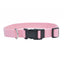 New Earth Soy Adjustable Dog Collar Rose 5/8 in x 8 - 12