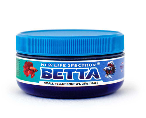 New Life Spectrum Betta Pellets Fish Food 0.8oz - Aquarium