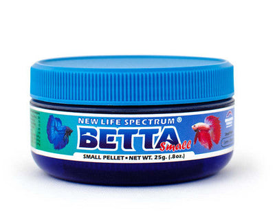 New Life Spectrum Betta Pellets Fish Food 0.8oz SM - Aquarium