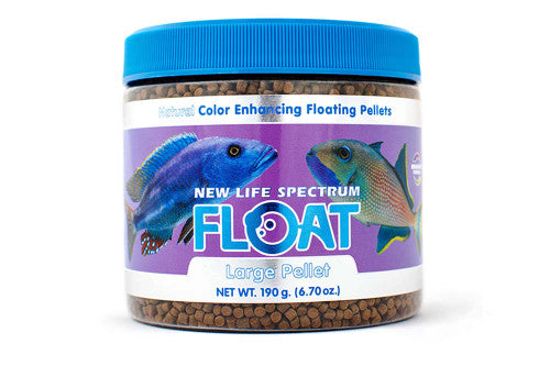 New Life Spectrum Float Pellets Fish Food 6.70oz LG - Aquarium
