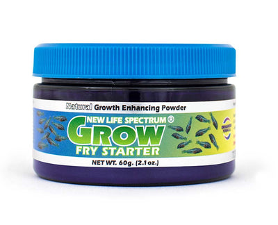 New Life Spectrum Grow Fry Starter Fish Food 2.1 oz