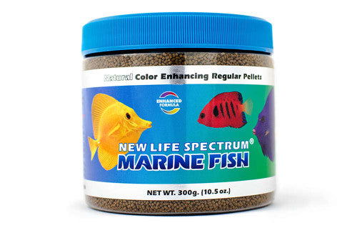 New Life Spectrum Marine Pellets Fish Food 10.5 oz - Aquarium