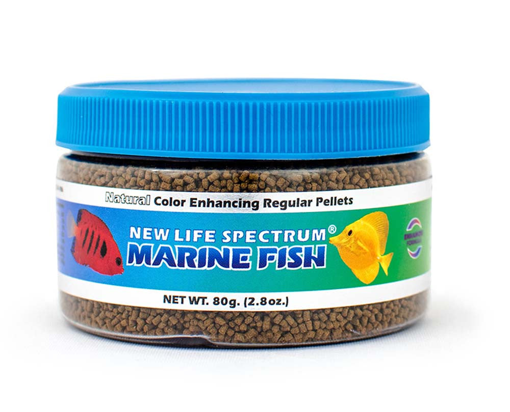 New Life Spectrum Marine Pellets Fish Food 2.8 oz