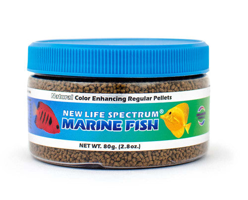 New Life Spectrum Marine Pellets Fish Food 2.8 oz - Aquarium