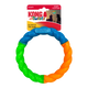 KONG Twistz High-Viz Ring Dog Toy Assorted Color Small 035585529264