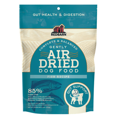 Redbarn Pet Products Air Dried Gut Support Dry Dog Food Fish 12ea/2.5 oz 785184120545