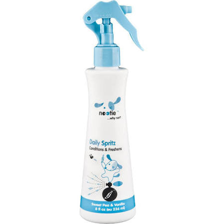 Nootie Conditioning & Moisturizing Spray Sweet Pea & Vanilla Daily Spritz For Dogs-8-oz-{L+x} 898104002224
