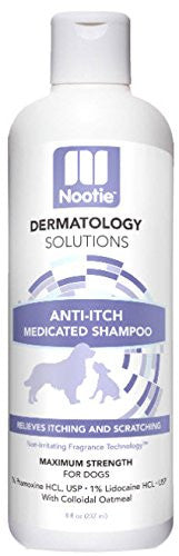 Nootie Dermatology Solutions Anti-itch Medicated Shampoo For Dogs-8-oz-{L+x} 811048021298