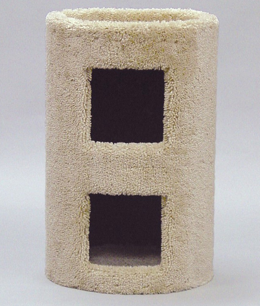 North American Pet Cat Condo 2 Story Assorted 21 Inches