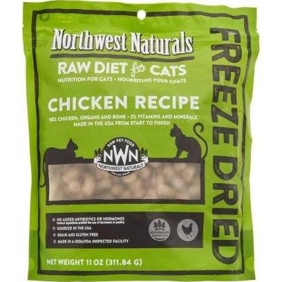 Northwest Naturals Cat Freeze Dried Chicken 11oz {L+x} 087316385403