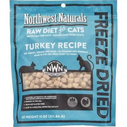 Northwest Naturals Cat Freeze Dried Turkey 11oz {L + x}