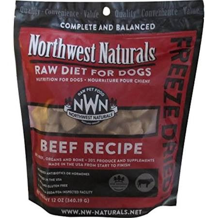 Northwest Naturals Dog Freeze Dried Beef Nuggets 12oz {L + x}