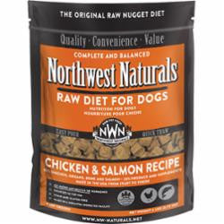 Northwest Naturals Dog Frozen Chicken and Salmon Nuggets 6lb {L-x} SD-5 087316380460