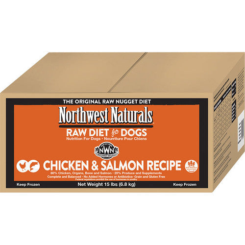 Northwest Naturals Dog Frozen Nuggets Chicken & Salmon Bulk 15lb SD - 5