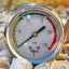 Nova Reverse Osmosis pressure gauge glycerin filled 0 - 125 psi - Aquarium