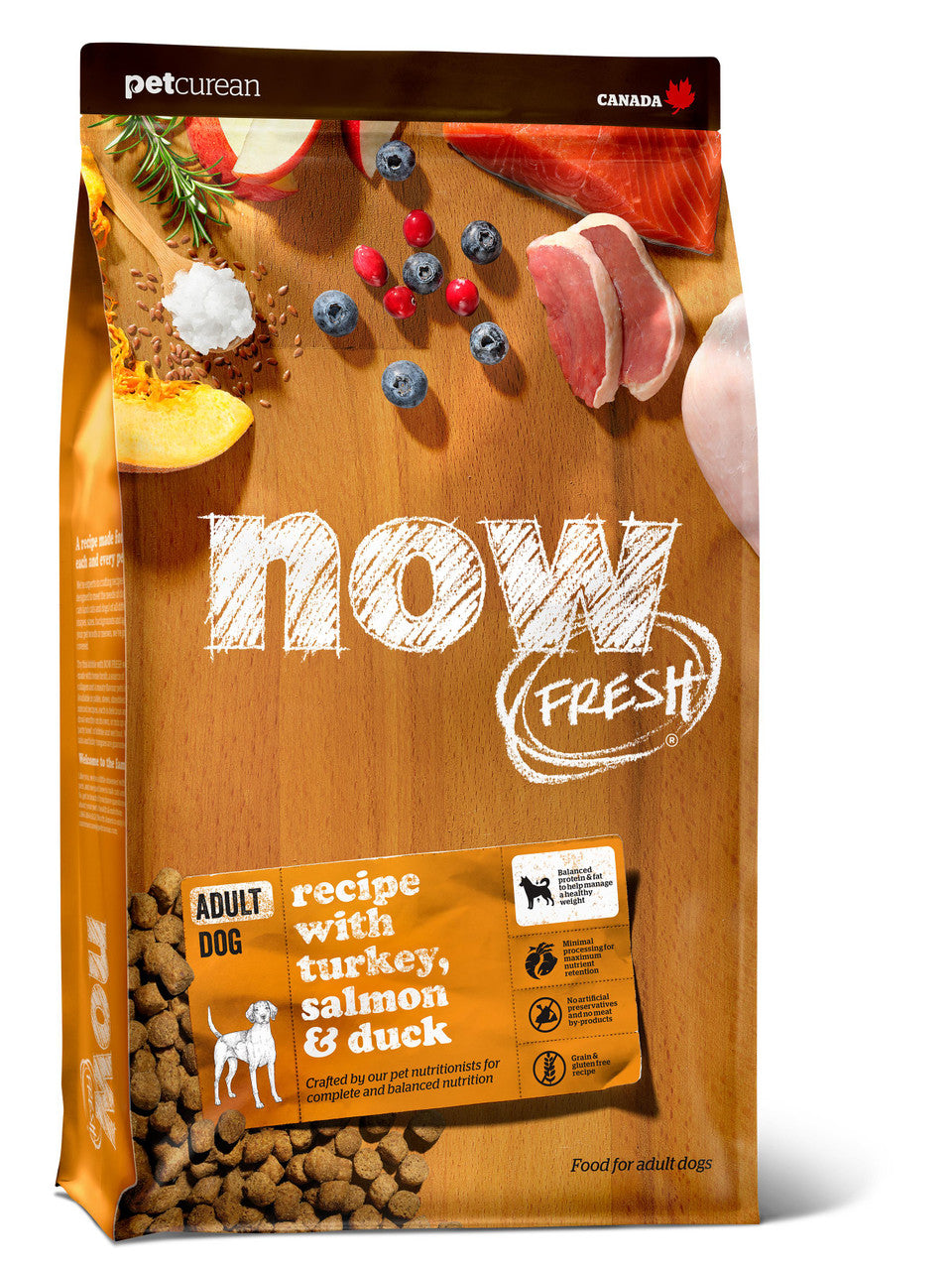Now Fresh Grain Free Adult Recipe For Dogs 12 lb 815260004497