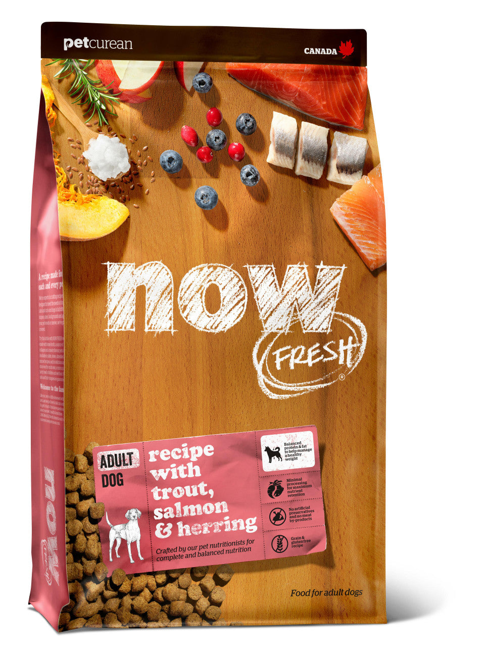 Now Fresh Grain Free Fish Adult Recipe For Dogs 22 lb 815260004763