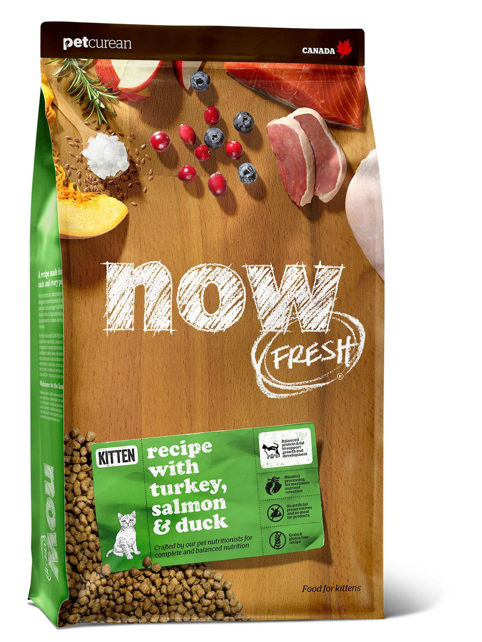 Now Fresh Grain Free Kitten Recipe 6 / 3 lb 815260004596