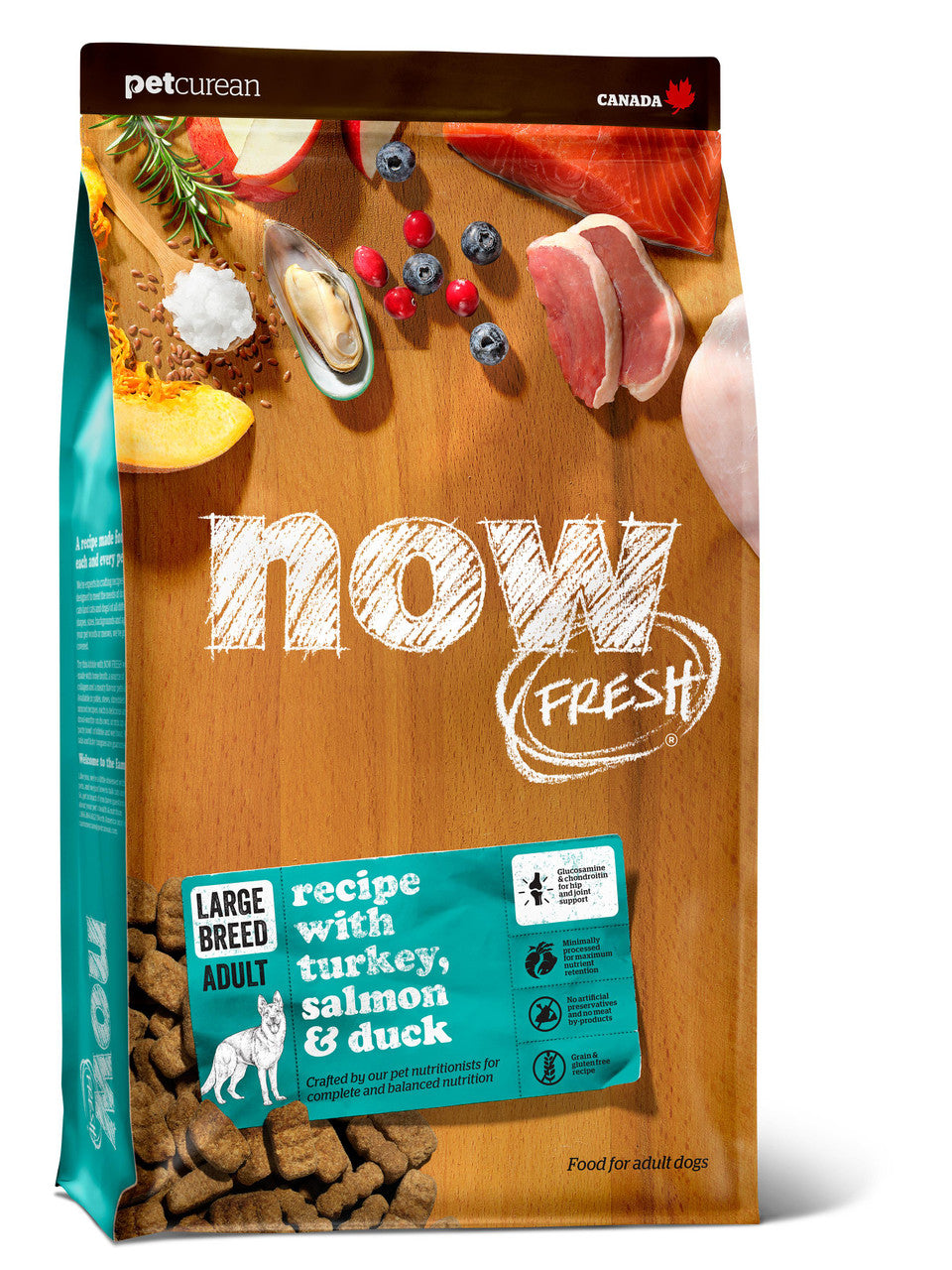 Now Fresh Grain Free Large Breed Adult Recipe For Dogs 12 lb 815260004565