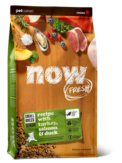 Now Fresh Grain Free Small Breed Senior Recipe For Dogs 12 lb 815260004725