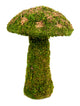 Galapagos Moss Mushroom Decorative Terrarium Ornament Fresh Green 14 in, Medium 759834552727