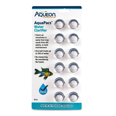 Aqueon AquaPacs Water Clarifier 6ea/12-pk 015905002714