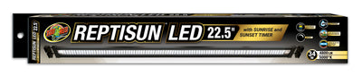 Zoo Med Reptisun LED w/Sunrise & Sunset Timer Terrarium Hood 22.5 in, 34 W 097612320923