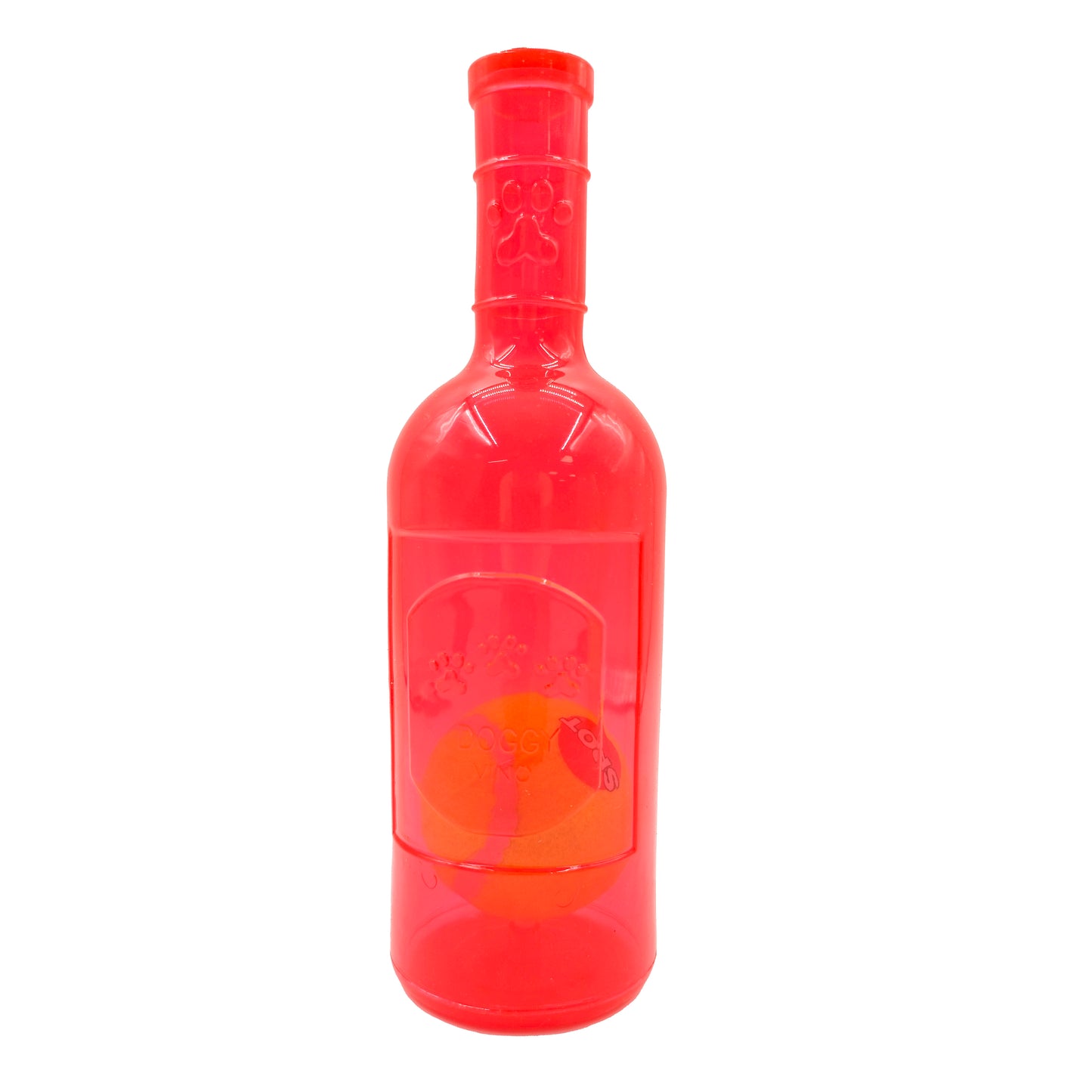 Spot Ball In A Bottle Dog Toy Vino Assorted Color 077234549582