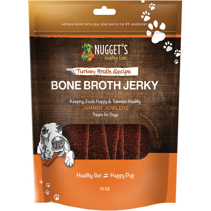 Nuggets Healthy Eats Dog Jammin Jowlers Chew Turkey 5oz 019962606335
