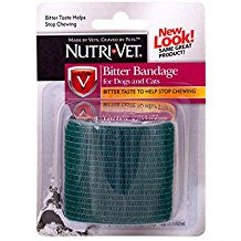 Nutri-Vet 2" Bitter Bandage Dog 1ct {L+1} 691150 669125804100