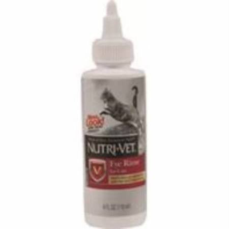 Nutri-Vet Feline Eye Rinse Liquid 4 oz. {L+1} 691302 669125894163