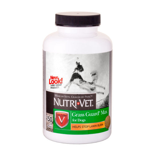 Nutri - Vet Grass Guard Max Chewables for Dogs Liver 150ct 150 count - Dog