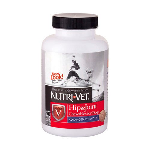Nutri - Vet Hip & Joint Veterinary Strength Liver Chewables 90 Count - Dog