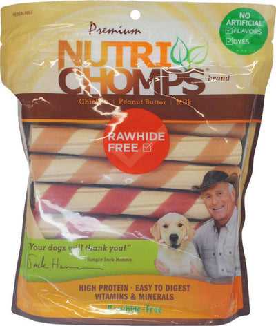 NutriChomps Twist Assorted 12 ct - Dog