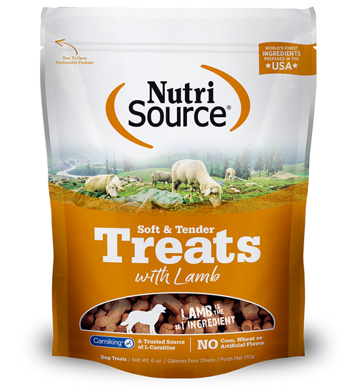 NutriSource Lamb Soft & Tender Dog Treats 12 / 14 oz