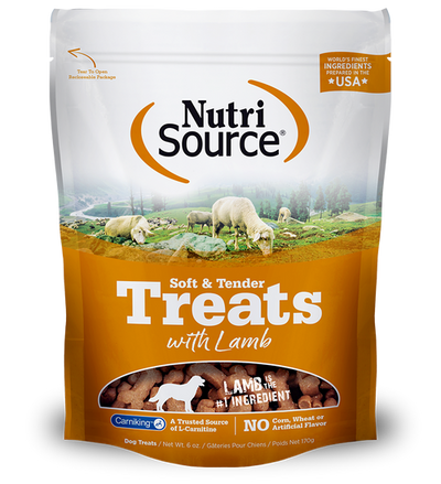 NutriSource Lamb Soft & Tender Dog Treats 12 / 14 oz