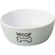 Spot Nantucket Woof Dog Bowl Grey 5 in 077234585450