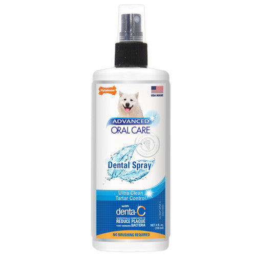 Nylabone Advanced Oral Care Dental Spray Fresh Breath 4 oz. (1 Count) - Dog