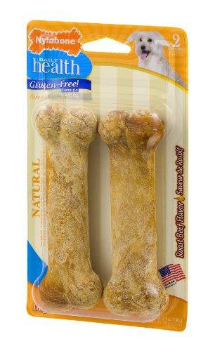 Nylabone Daily Health Roast Beef Twin Pack Medium {L-1}181250 018214826637